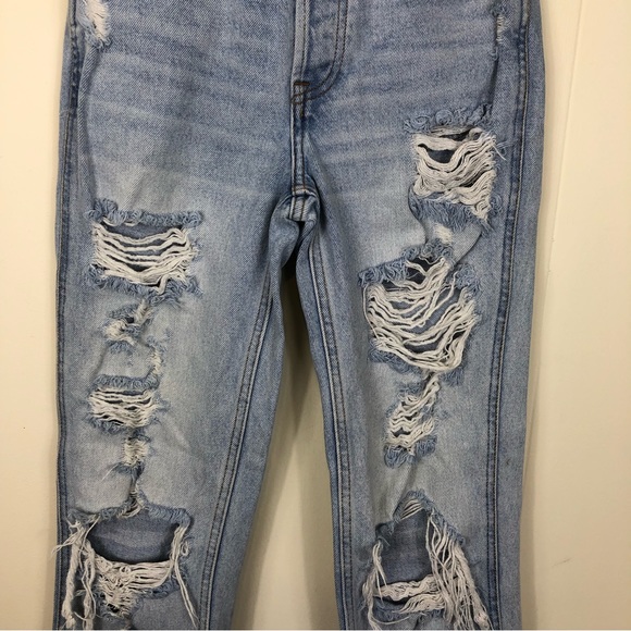 A&F Annie High Rise Ankle Straight Jeans Sz 00S - Picture 4 of 15